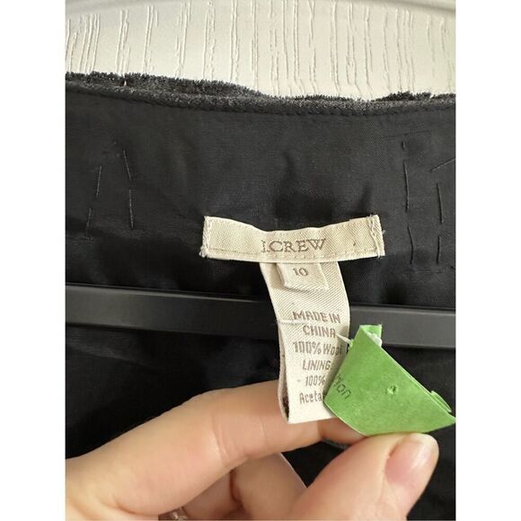 J.Crew Ribbon Ravine Wool Dress wool Size 10 - Picture 3 of 8